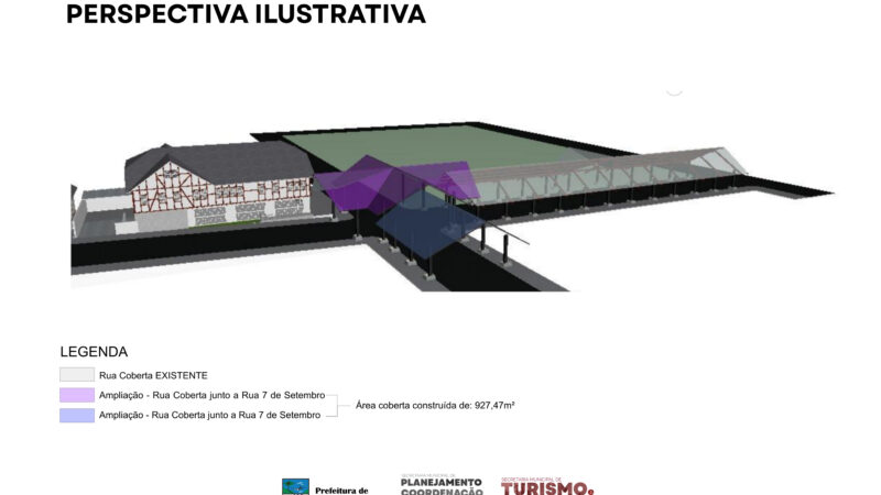Estado e Município firmam parceria para expandir a Rua Coberta em Nova Petrópolis