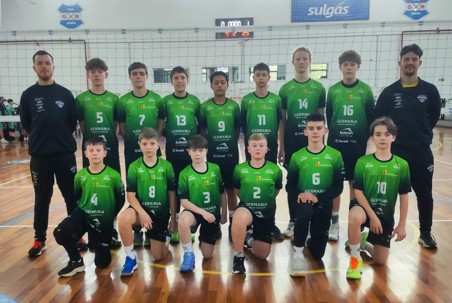 Nova Vôlei inicia disputa do Campeonato Estadual Sub-14 Masculino com duas vitórias