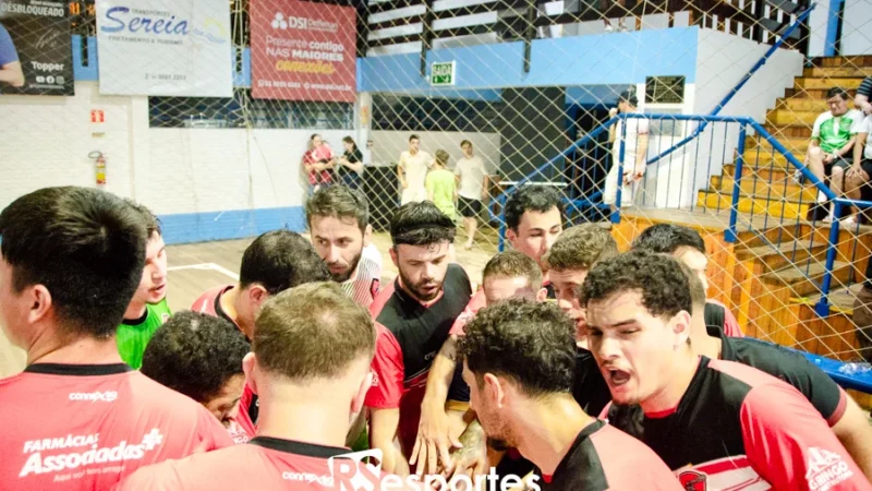 Gunners/Paris enfrenta o E.C. Gaúcho na decisão da 5ª Copa Encosta da Serra de Futsal