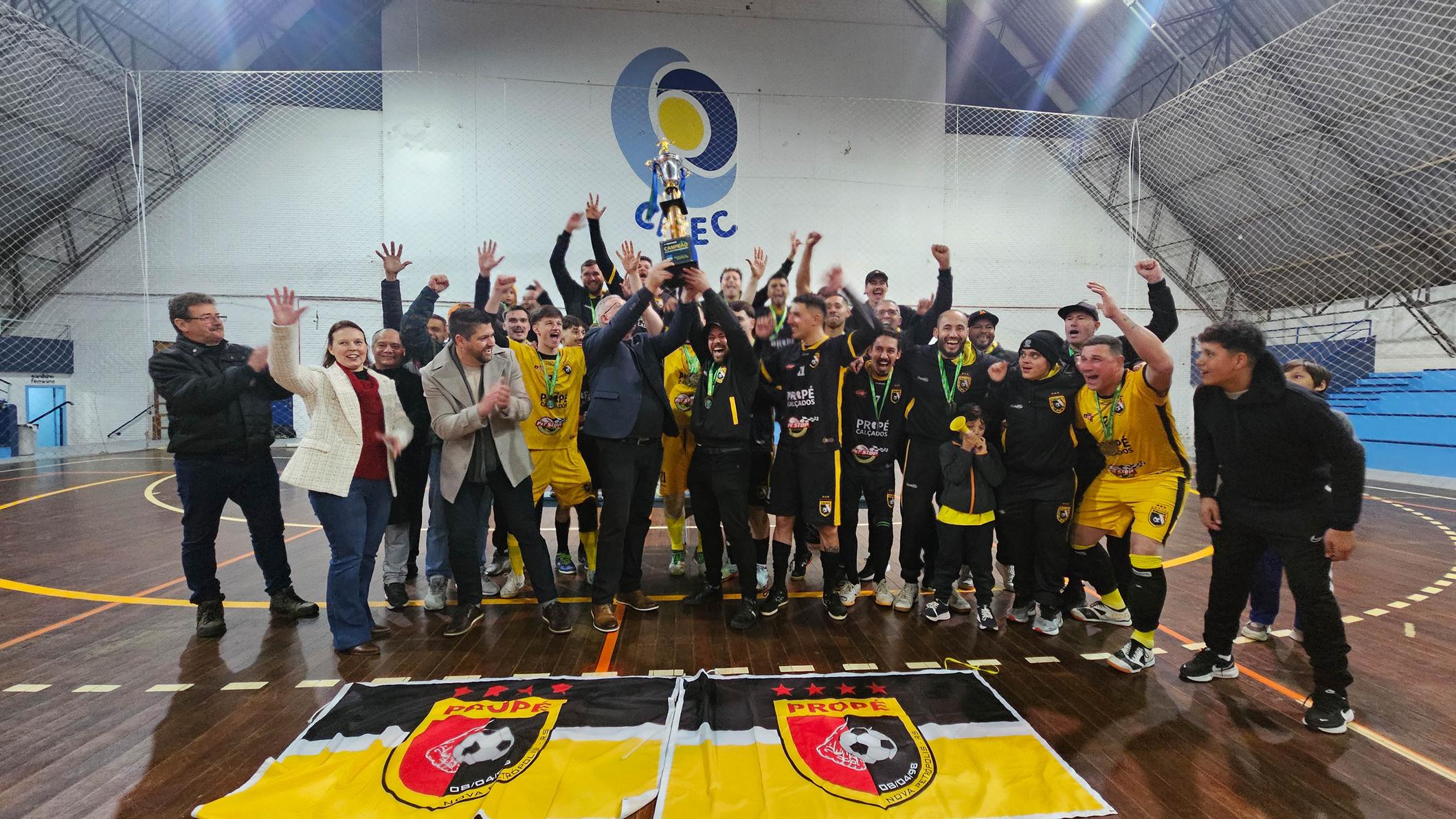 Propé vence o Barão Futsal e conquista a Copa Nova Petrópolis de Futsal 2026